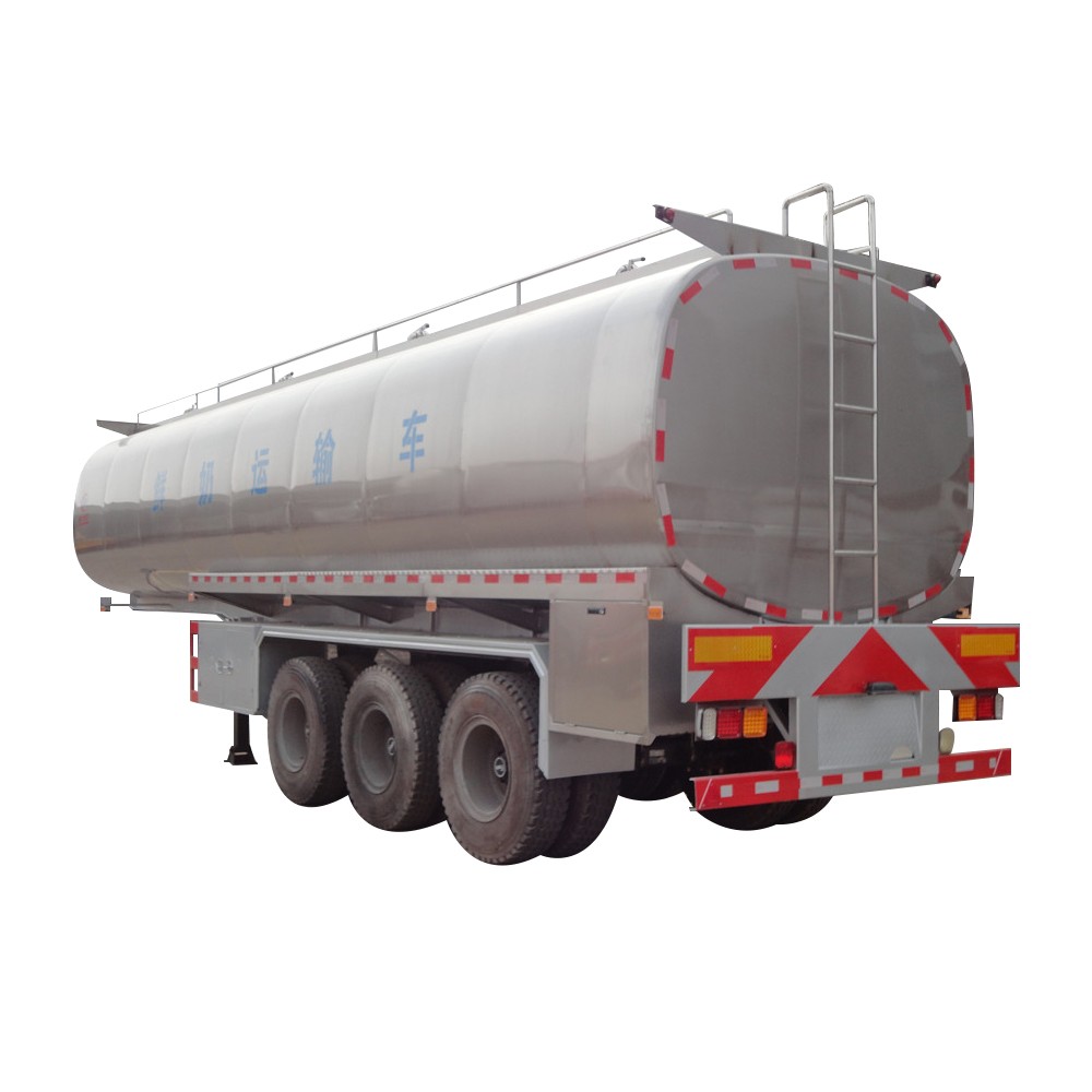 Trailer Separuh Tangki Susu 40 Cbm