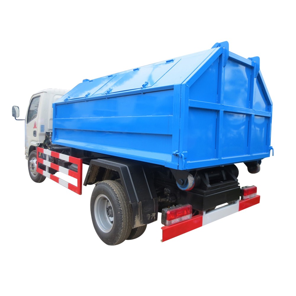 Lori Sampah Pengangkut Dongfeng 3 Ton Bin