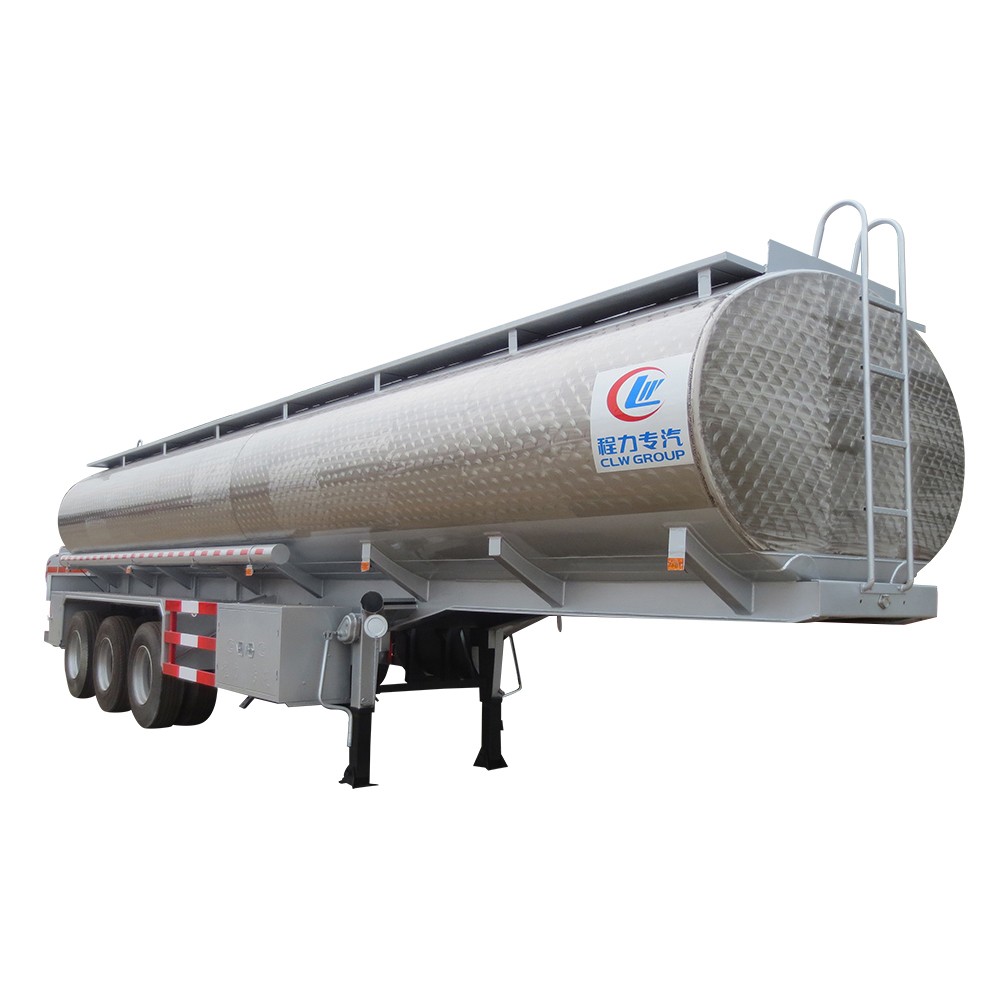 Trailer Separa Tangki Minyak Aloi Aluminium 55 Cbm